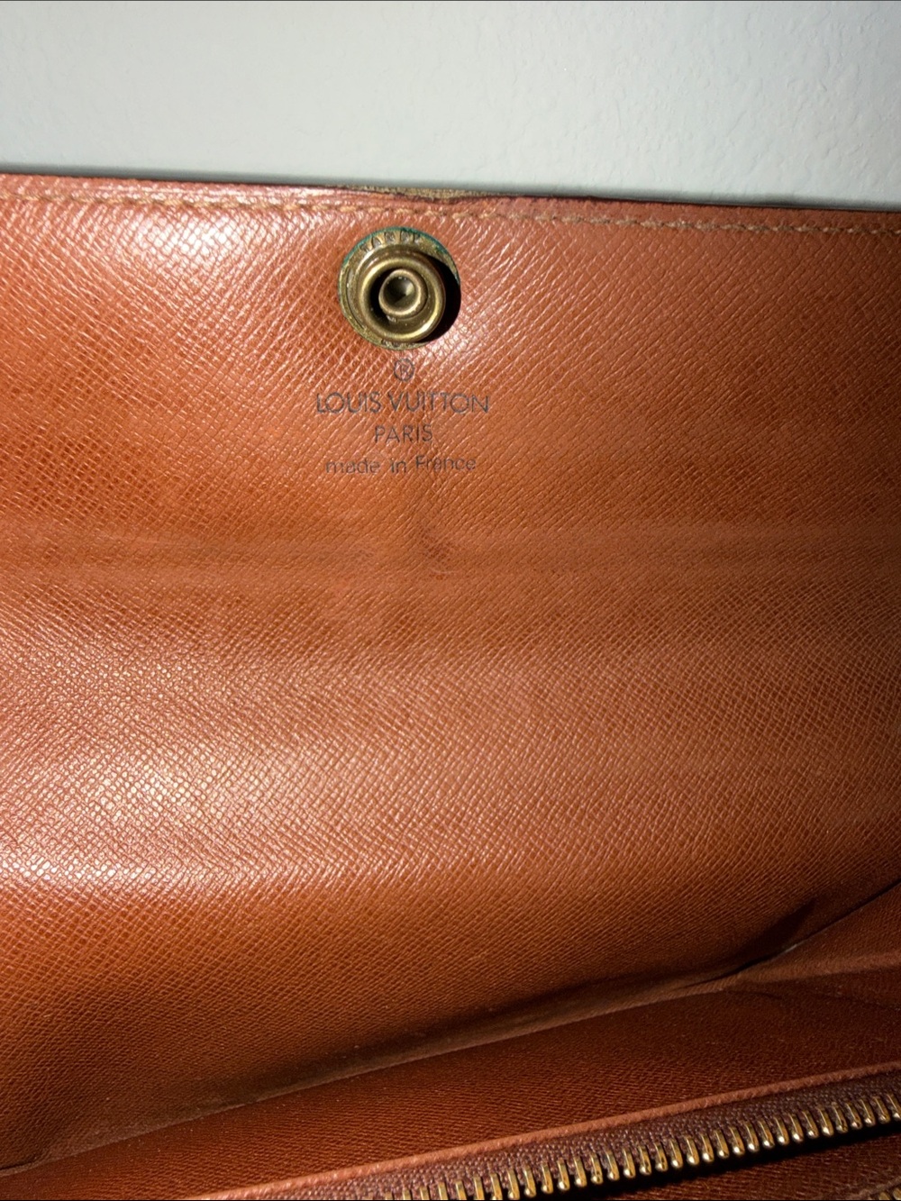 Louis Vuitton Brown Monogram Clutch Wallet with COA - Picture 5 of 8